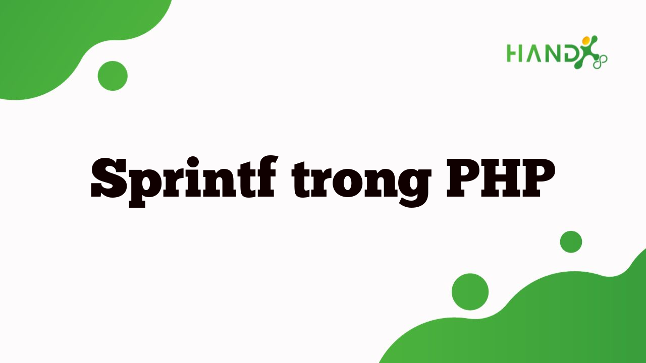 Sprintf Trong Php