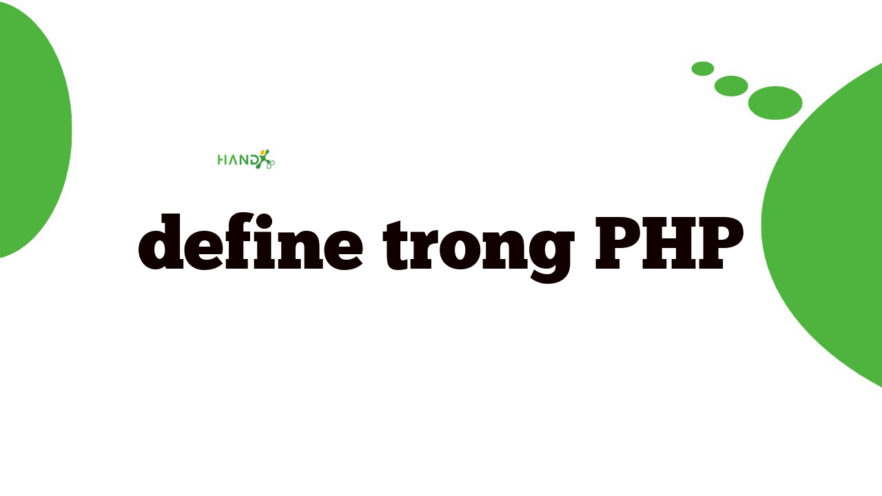 Define Trong Php