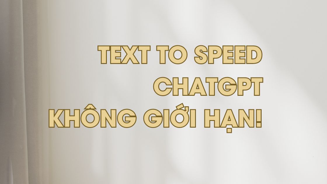 Text To Speed